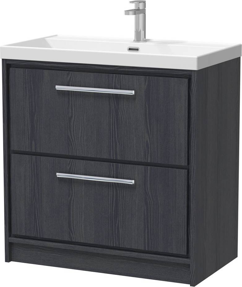 Floor standing vanity units with basin Hudson Reed Lille Floor Standing Vanity Unit