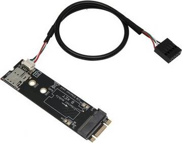 Sodial M.2 B Key To M Key Adapter Card