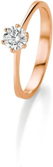 Collection Ruesch Marry Me Engagement Ring Solitaire Ring Rose Gold