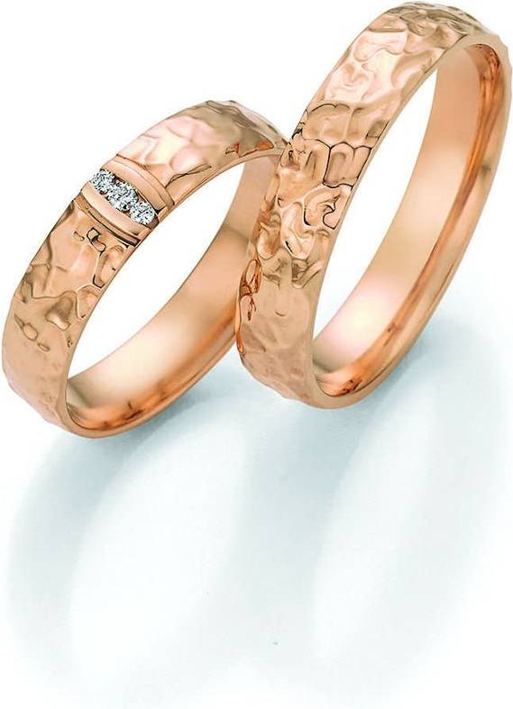 Collection Ruesch Wedding Rings Marriage Rings Honeymoon Solid XIII