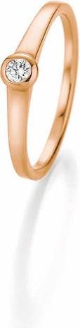 Collection Ruesch Marry Me Engagement Ring Solitaire Ring Rose Gold