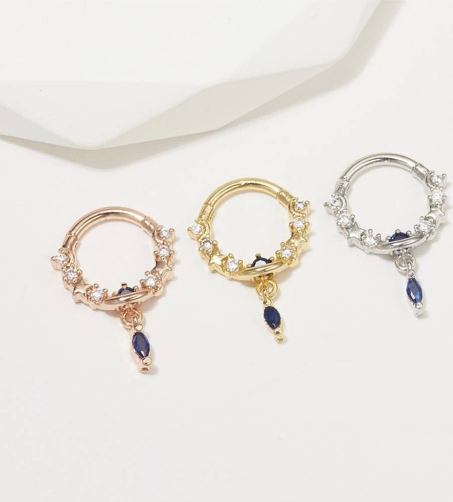Durable Titanium Steel Nose Rings Hoops