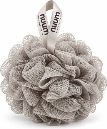 Mesh Bath Sponge - Grey