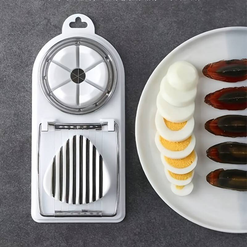 XYLFLY Multifunctional Egg Cutter 2-In-1 Kitchenware