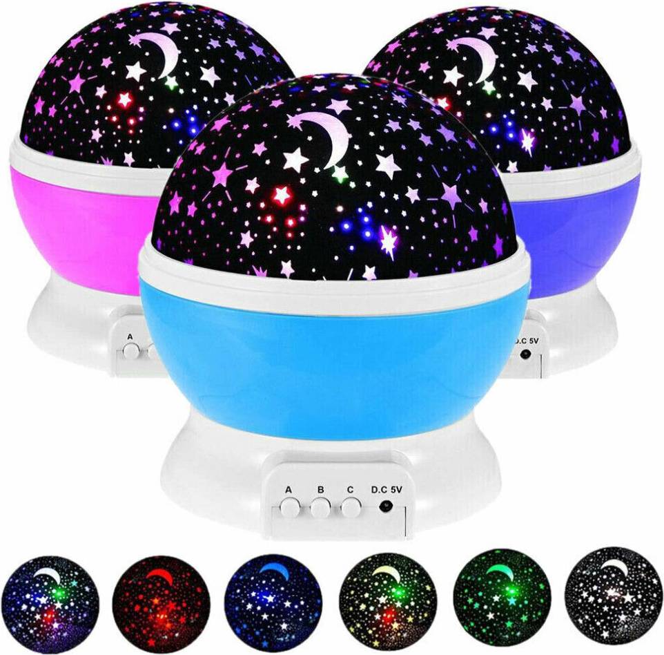 LED Night Light Projector