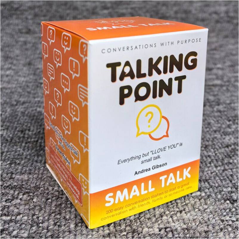 Talking Point Small Talk Card Game