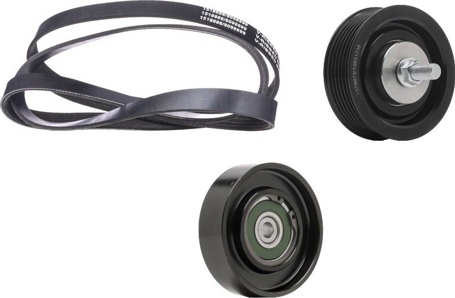 Ridex V-Ribbed Belt Set 542R0632