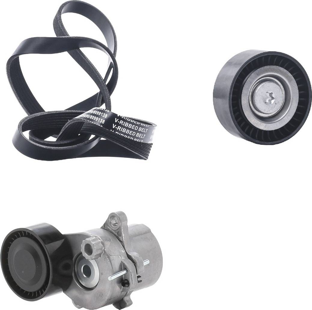 Ridex 542R1150 V-Ribbed Belt Set