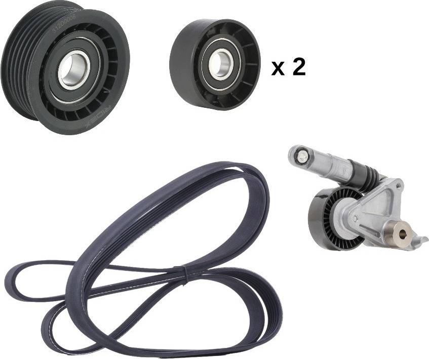 Ridex V-Ribbed Belt Set 542R0335