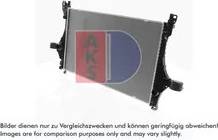 AKS Dasis 220034N Engine Radiator Aluminium