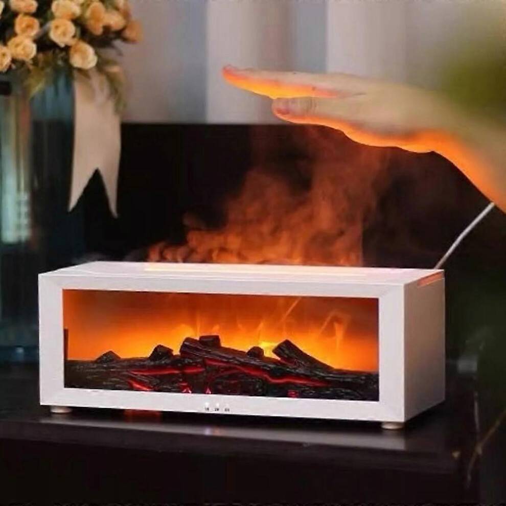 Mini Fireplace Diffuser - White