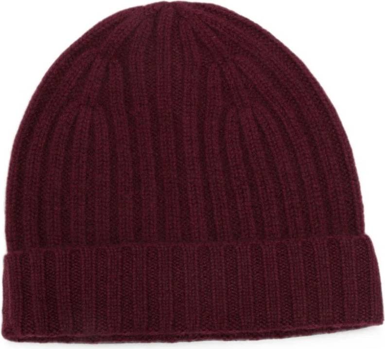 Cashmere Muts Dames Rood
