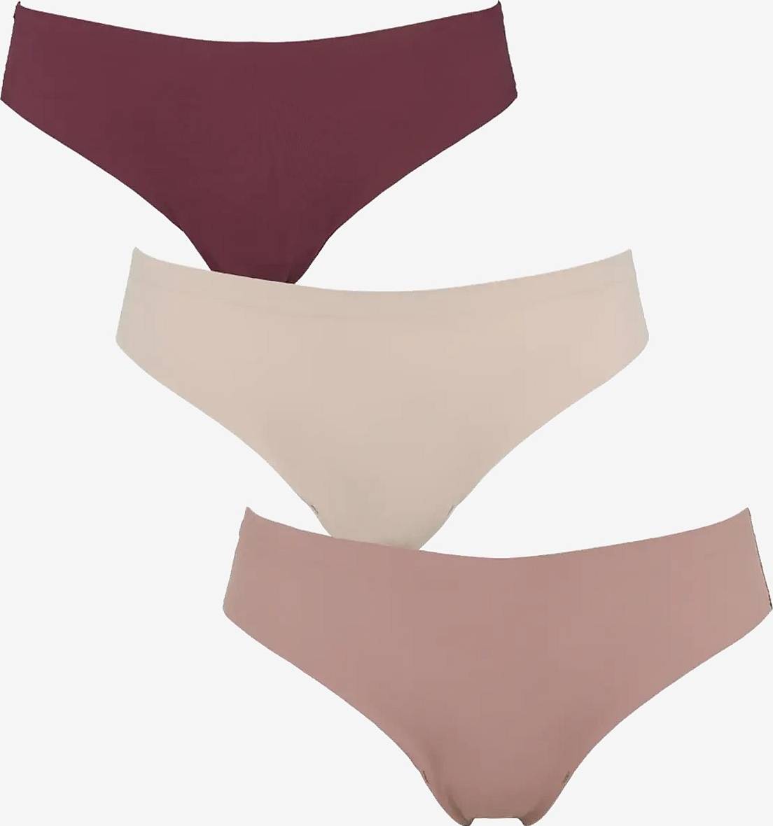 Seamless String W Lace 3-Pack - Multi/patterned