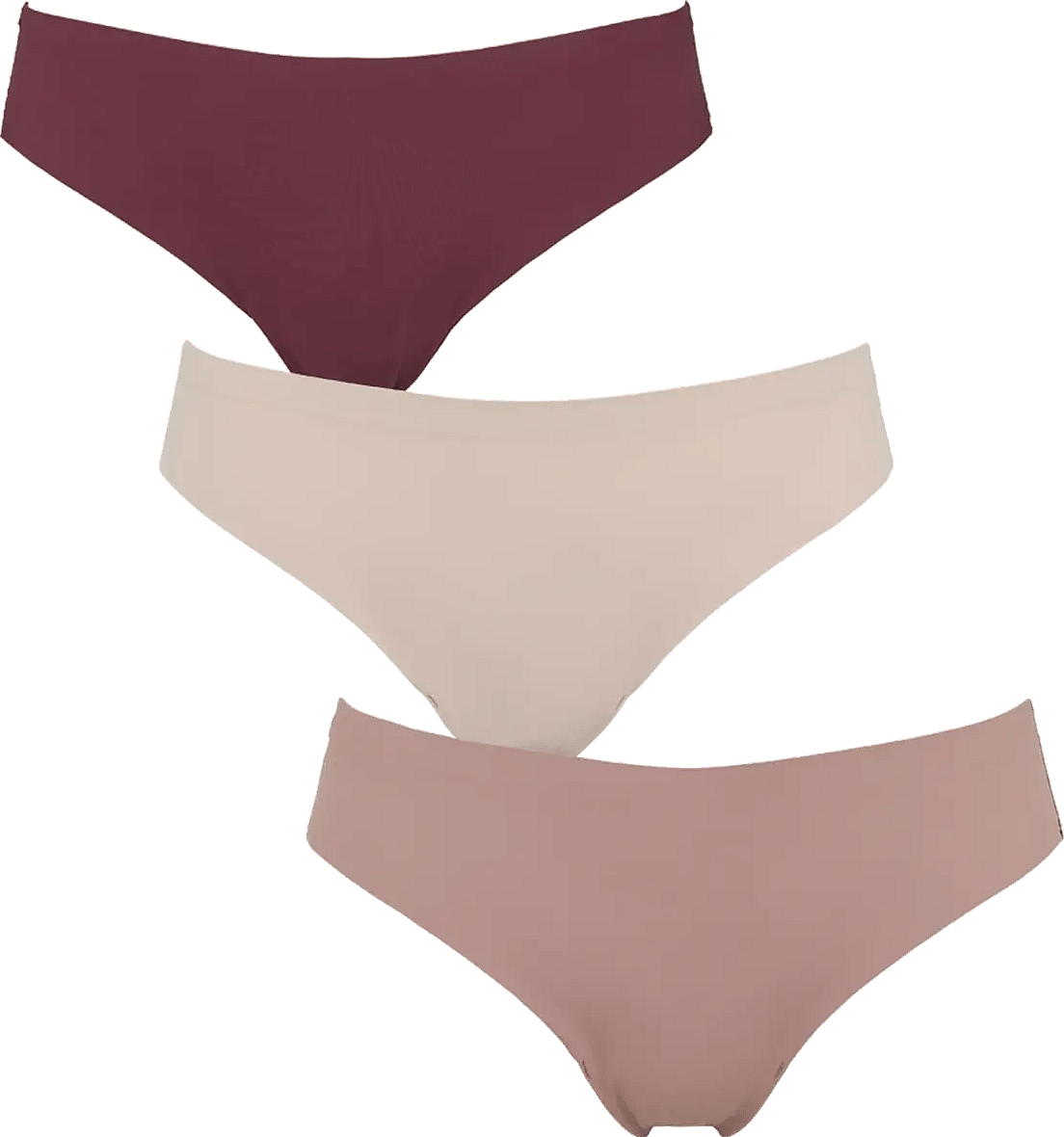 Seamless String W Lace 3-Pack - Multi-patterned