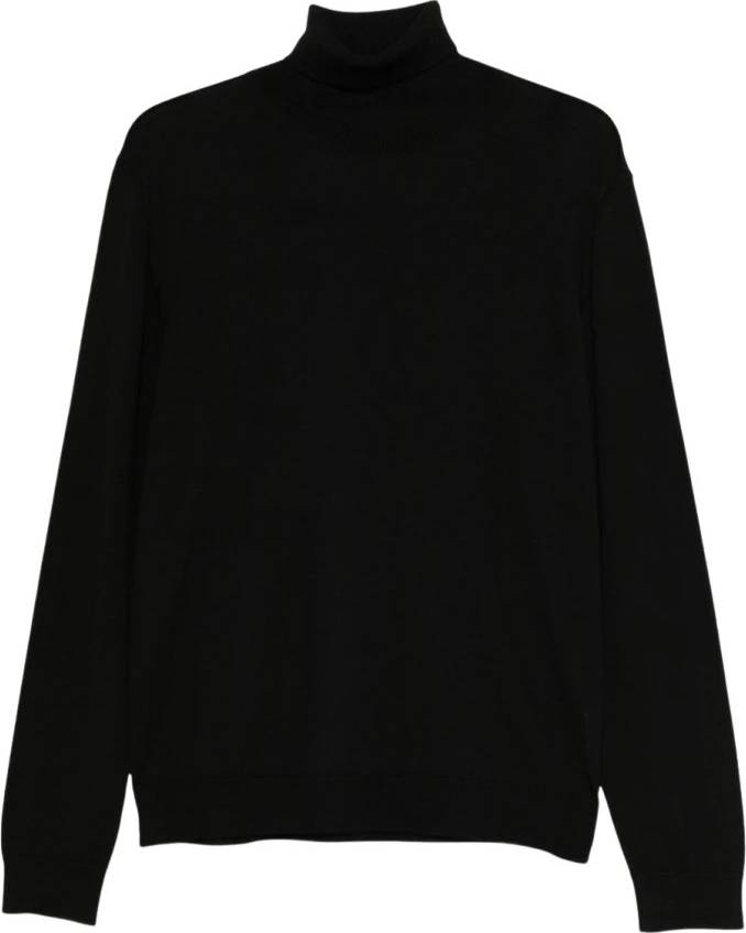 Pull À Col Roulé Homme - Noir