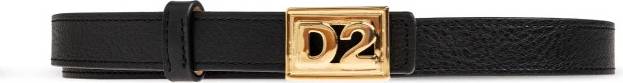 DSquared2 Læderbælte - Sort
