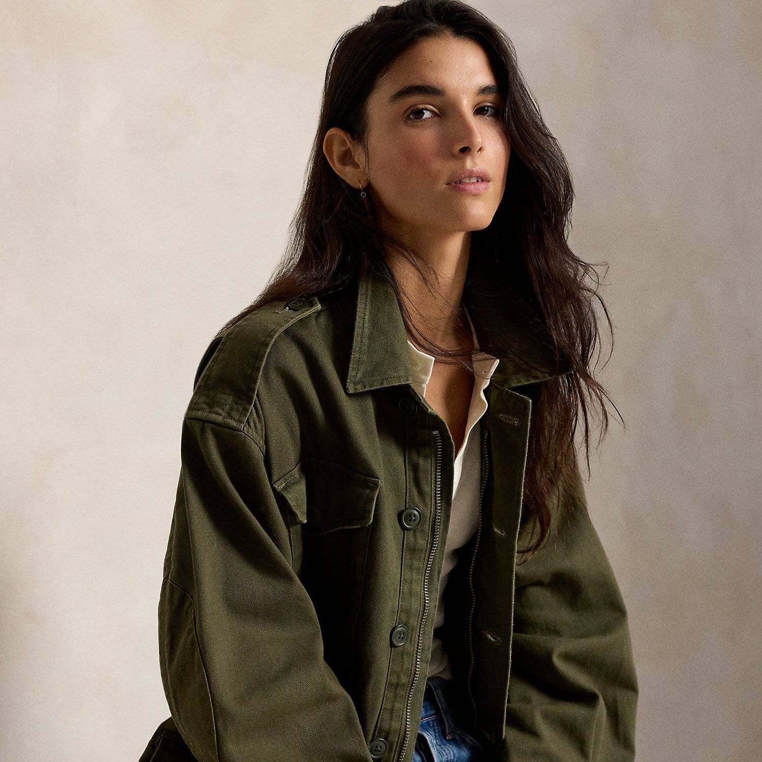 Polo ralph lauren jacket Polo Ralph Lauren Cropped Field Jacket