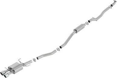 Cat back exhaust system Borla S-Type Cat-Back Exhaust System