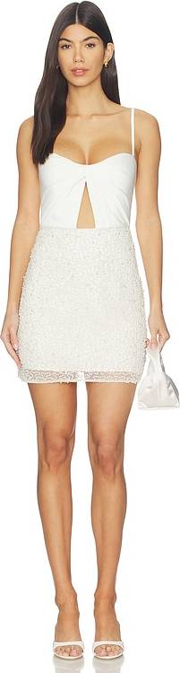 Lovers + Friends Robe Lani Ivory