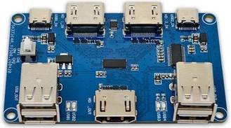 Sodial Usb Compatible Dual Port Kvm Module