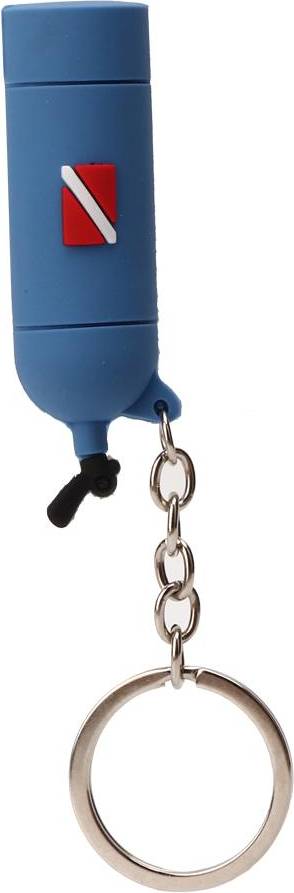 Goolrc Mini Keyring Diving Theme Keychain - Blue Blue