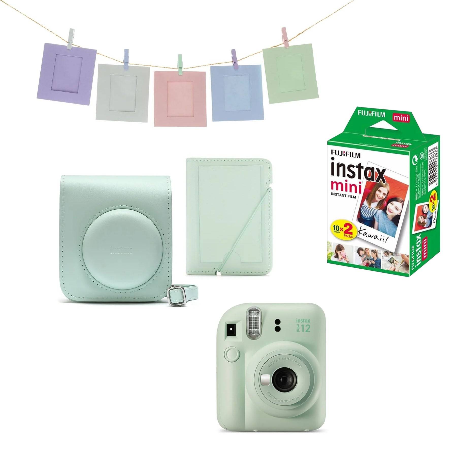 Fuji Instax Mini 12 Instant Camera Bundle Pack