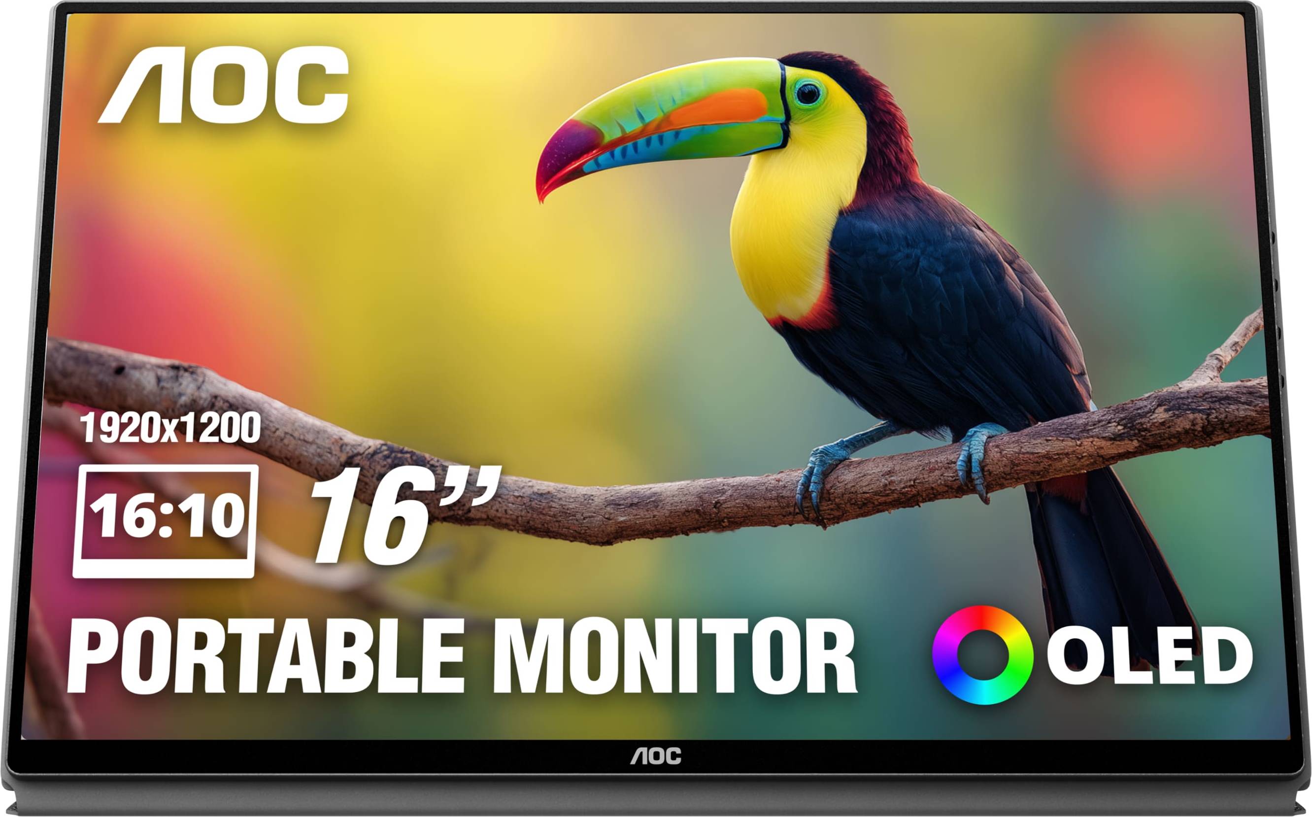 16T40D 16 Inch OLED Panel Portable Monitor