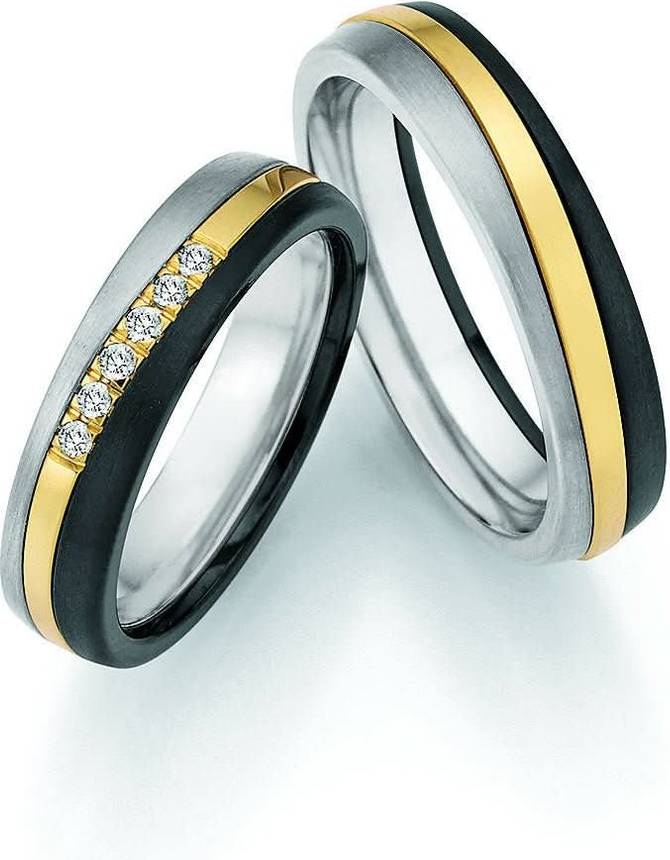 Collection Ruesch Wedding Rings Marriage Surfing Colors