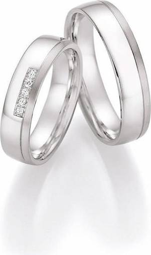 Collection Ruesch Wedding Rings Marriage Rings White Style Silver Dreams Brilliant