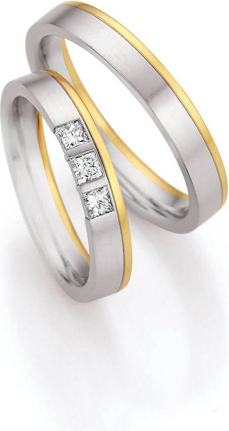 Collection Ruesch Wedding Rings Marriage Rings Honeymoon Solid XVII