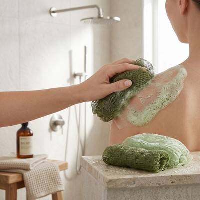 Stretchy Full Body Coverage Net Sponge