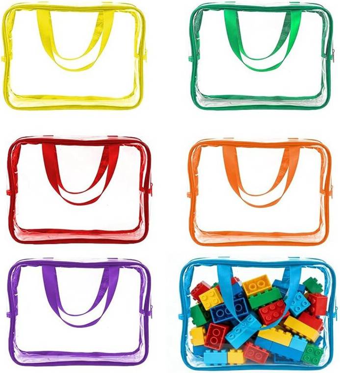PVC Clear Toy Storage Bags
