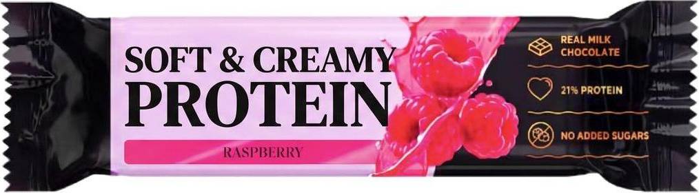 Soft Creamy Proteinbar 1 x 45 g Raspberry