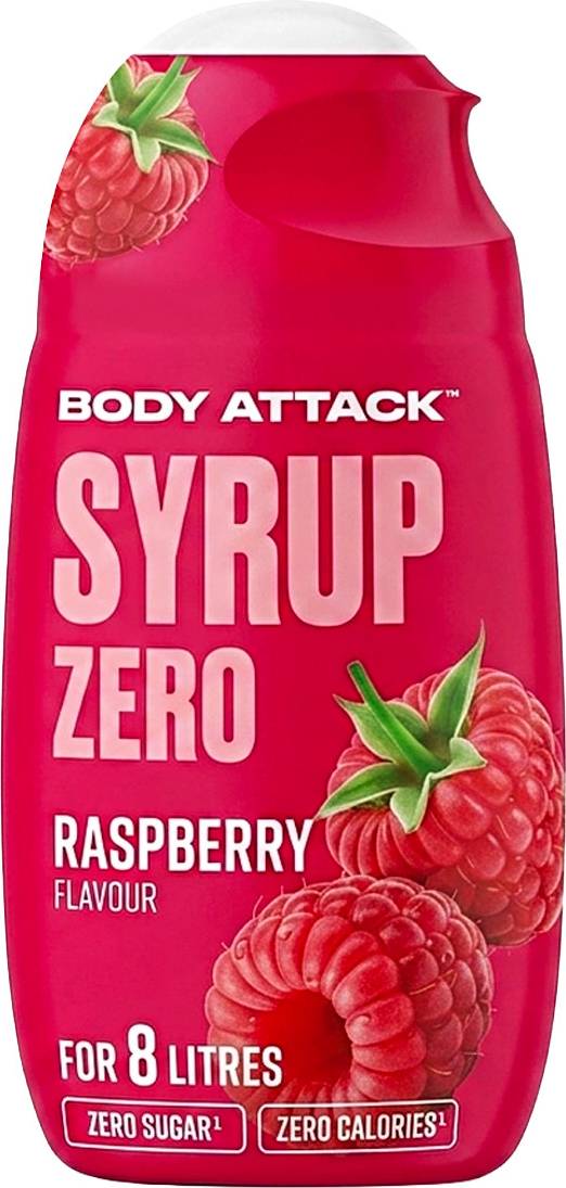 Body Attack Syrup Zero Raspberry 65 ml