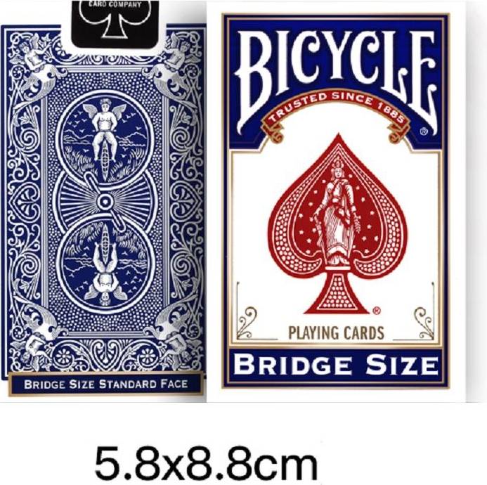 Bicycle Rider Back Bridge Size Playing Cards