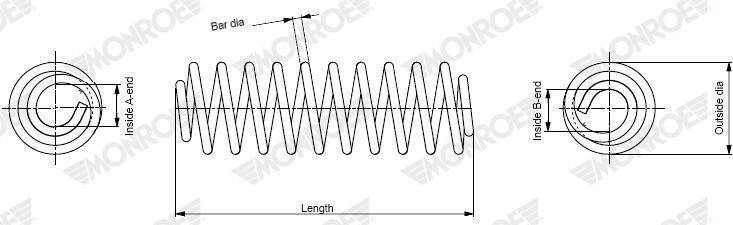 SP4834 Coil Spring