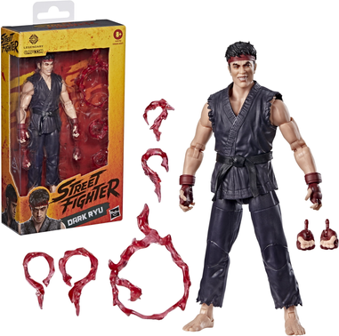 Street fighter Street Fighter Dark Ryu Figure 6 Inch