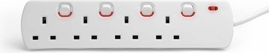 Status Multi Plug Extension 4 Socket