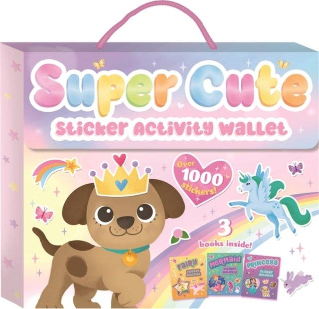 Super Cute Sticker Activity Wallet Häftad Eng