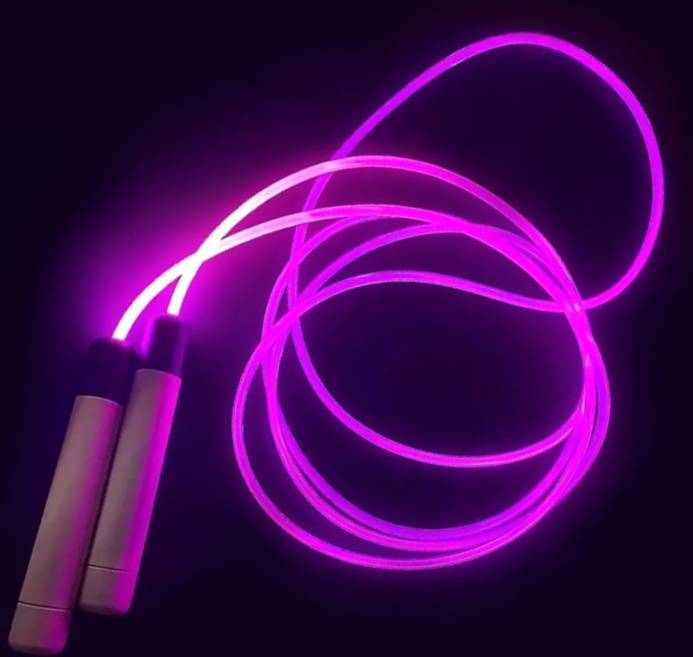 Pink Light-Up Skipping Rope