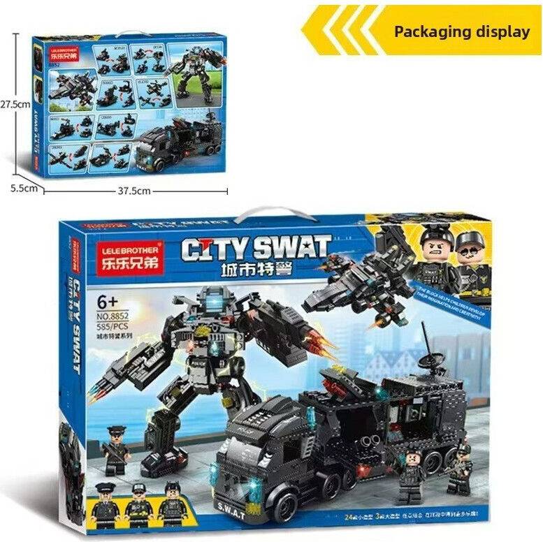 Maxpower LELEBROTHER City SWAT Building Blocks Set