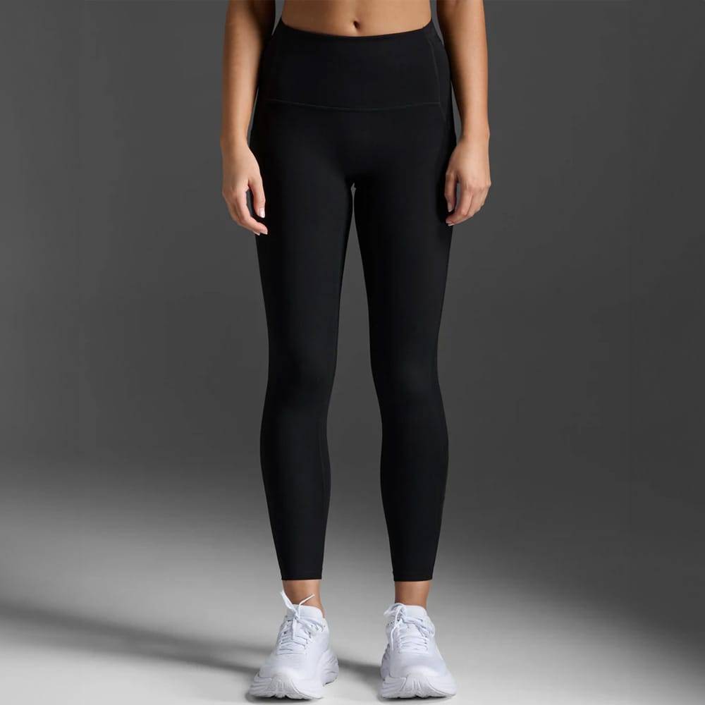 2XU Form Stash Hi-Rise Compression Tights - Dark Moss