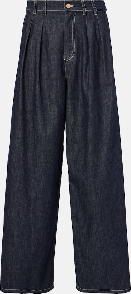 High-Rise Wide-Leg Pants