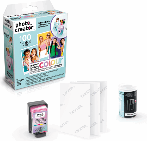 Photo Creator Instant Color Printing Refill Kit 3.0