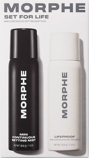 Morphe Set For Life Mini Continuous Setting Mist Duo