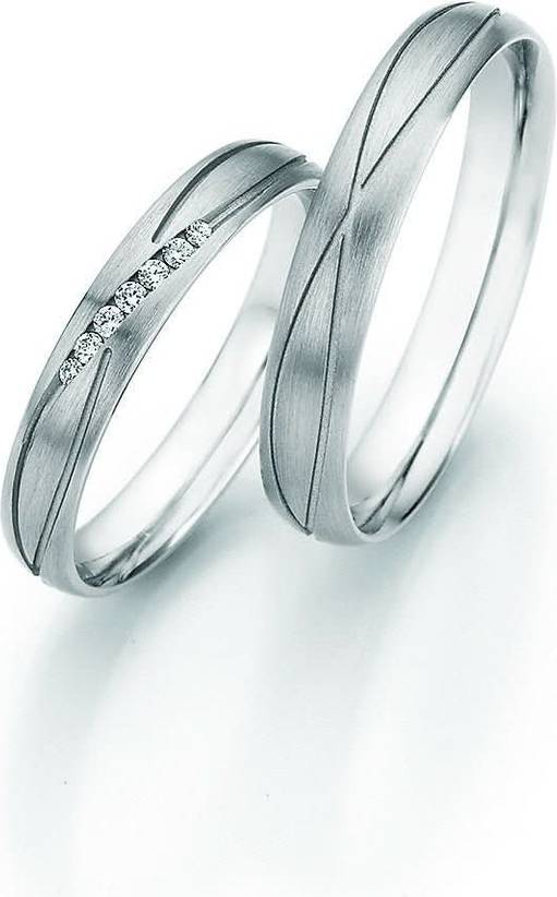 Collection Ruesch Honeymoon Platinum II Wedding Rings