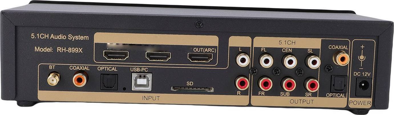 5.1 surround sound 5.1 Surround Sound Decoder Converter