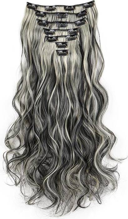 Clip In Hair Extensions 7 Pcs Full Head 18 Inch