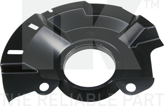 Brake Disc Back Plate Front Axle Right