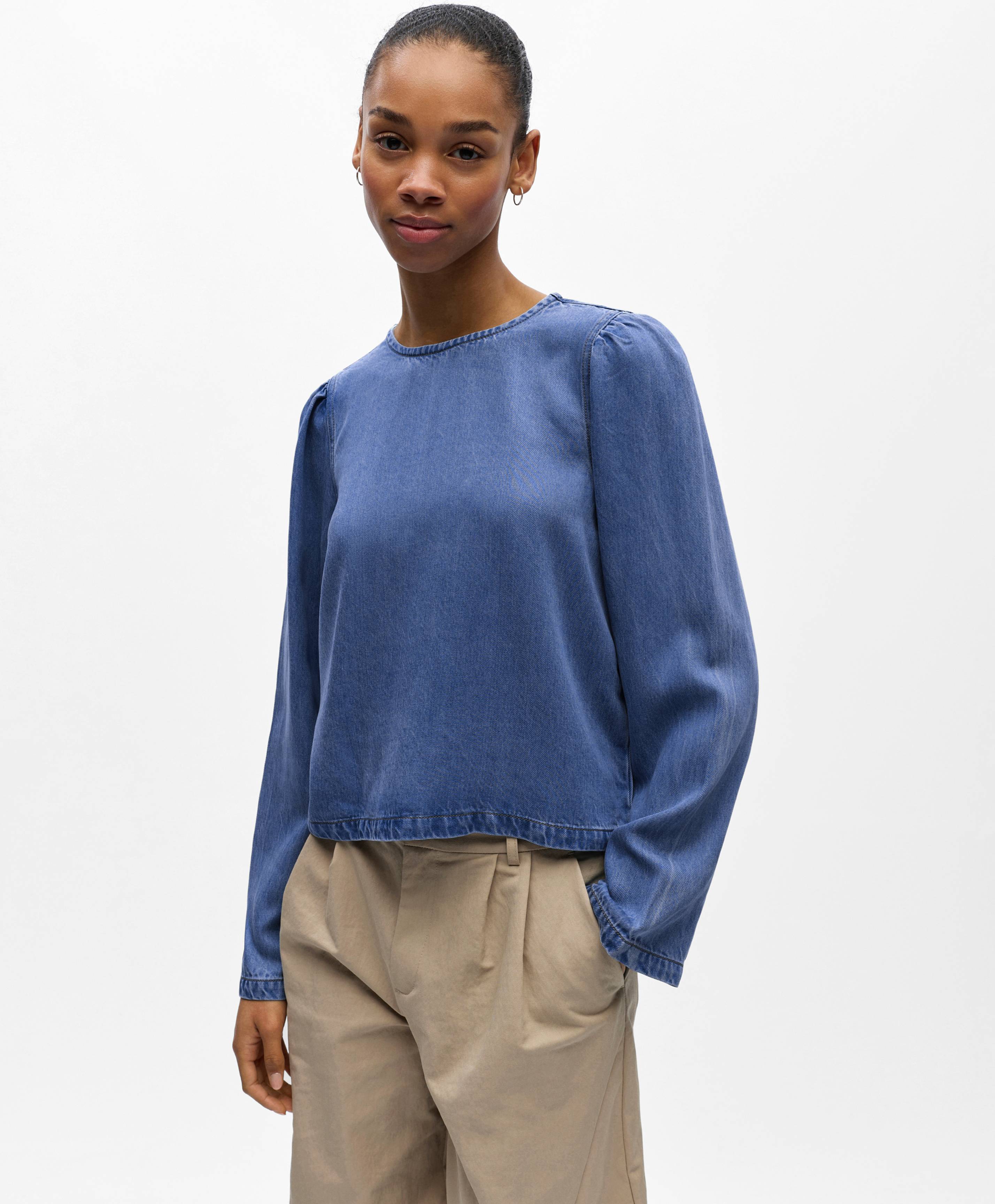 Object LS Top Denim